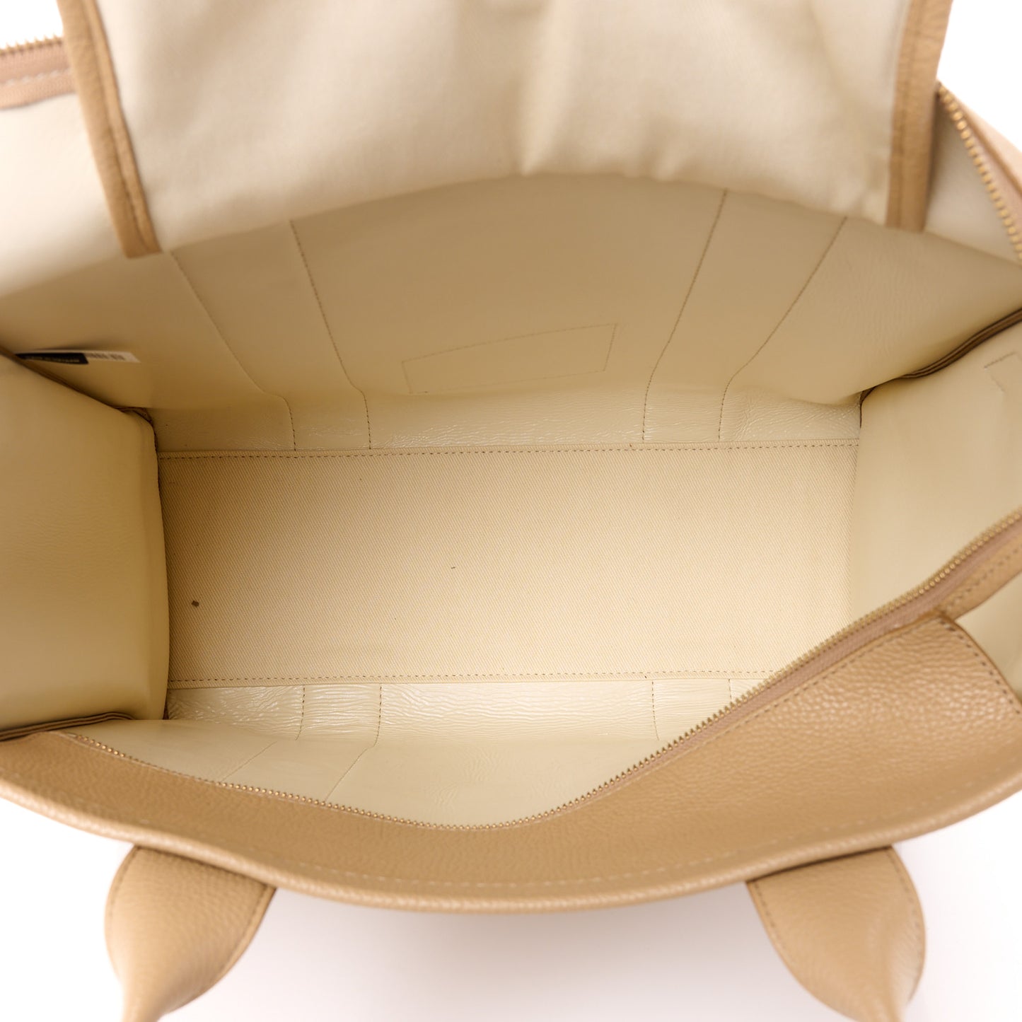 Grained Calfskin Large The Tote Bag Camel