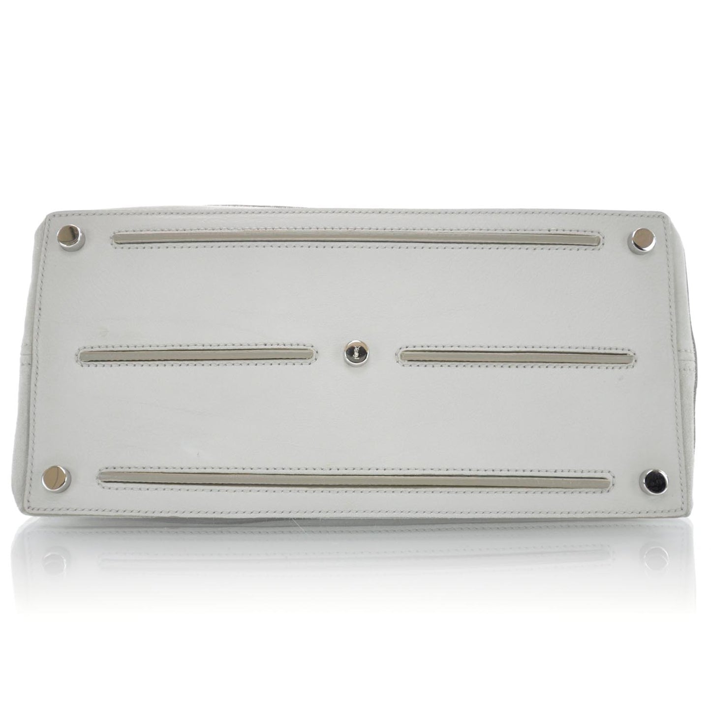 Leather Medium Muse Two White