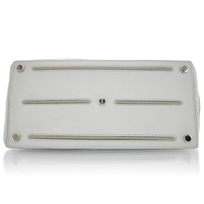 Saint Laurent Leather Medium Muse Two White 6 of 9