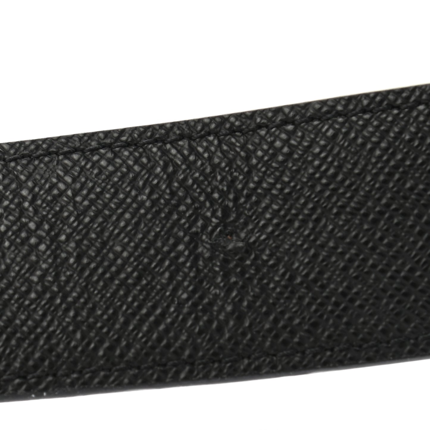 Calfskin Monogram 30mm LV Initiales Reversible Belt 85 34 Black