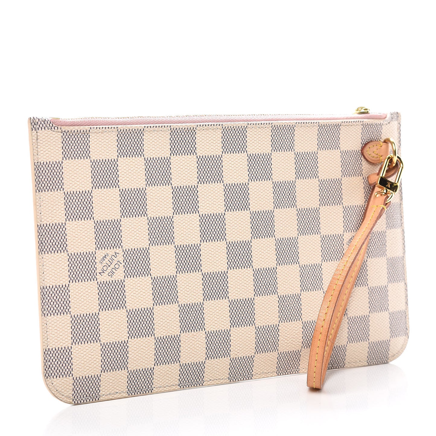 Damier Azur Neverfull MM GM Pochette Rose Ballerine