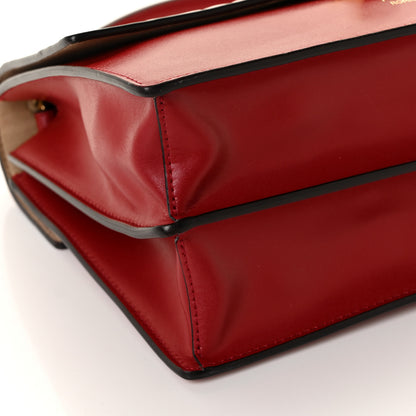 Fendi Vitello Liberty FF 1974 Embossed Kan I Shoulder Bag Fragola 10 of 15