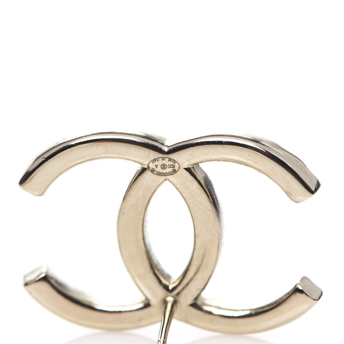 Baguette Crystal High Society CC Earrings Gold