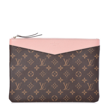 Louis Vuitton Monogram Daily Pouch Rose Poudre 1 of 7
