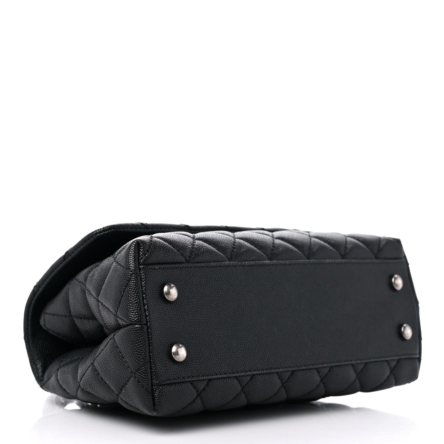 Chanel Caviar Quilted Mini Coco Handle Flap Black 4 of 10