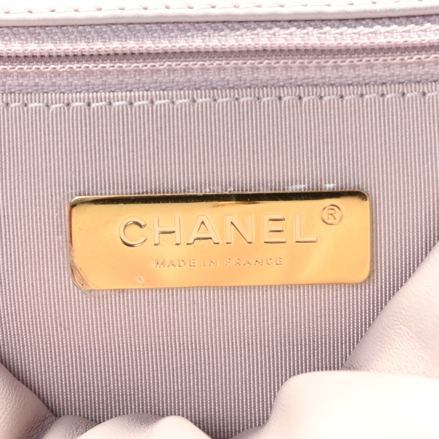 Chanel Lambskin Quilted Medium Chanel 19 Flap Light Purple 5 of 7
