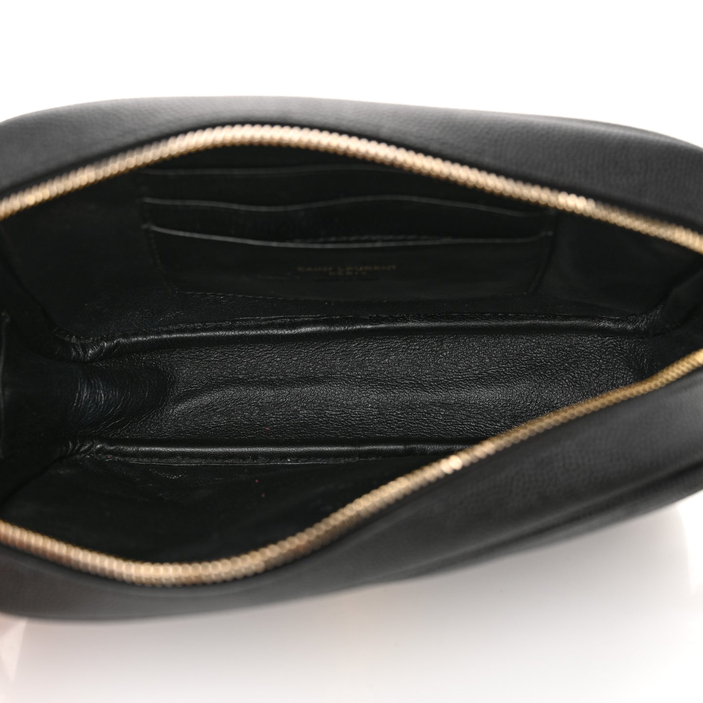 Grain De Poudre Matelasse Monogram Mini Lou Camera Bag Black