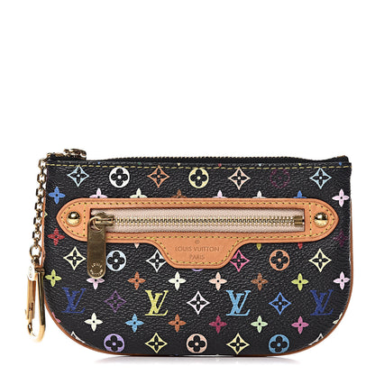 Louis Vuitton Monogram Multicolor Pochette Plate MM Black 1 of 6