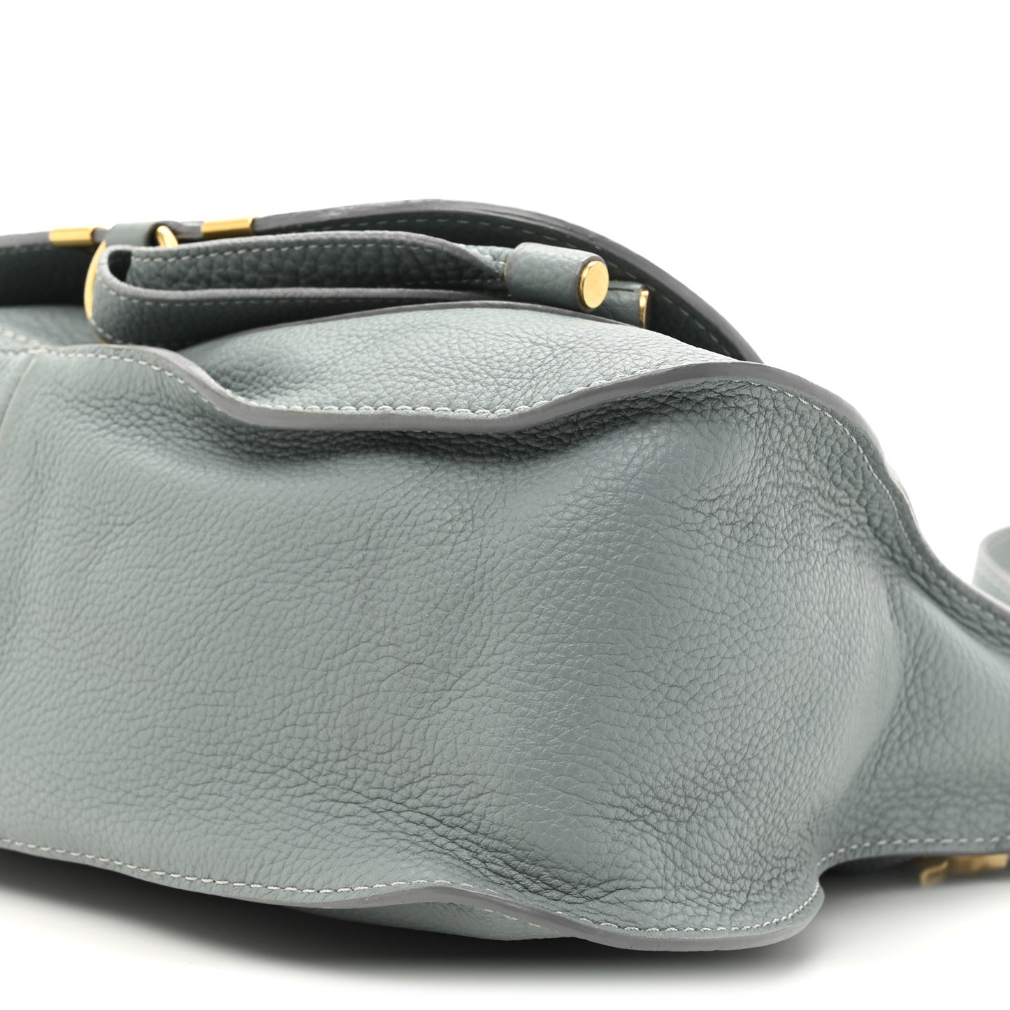 Calfskin Medium Marcie Satchel Cloudy Blue