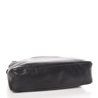 Gucci Calfskin Medium Horsebit Chain Hobo Black 4 of 9