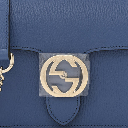 Gucci Dollar Calfskin Small Interlocking G Shoulder Bag Caspian 10 of 12