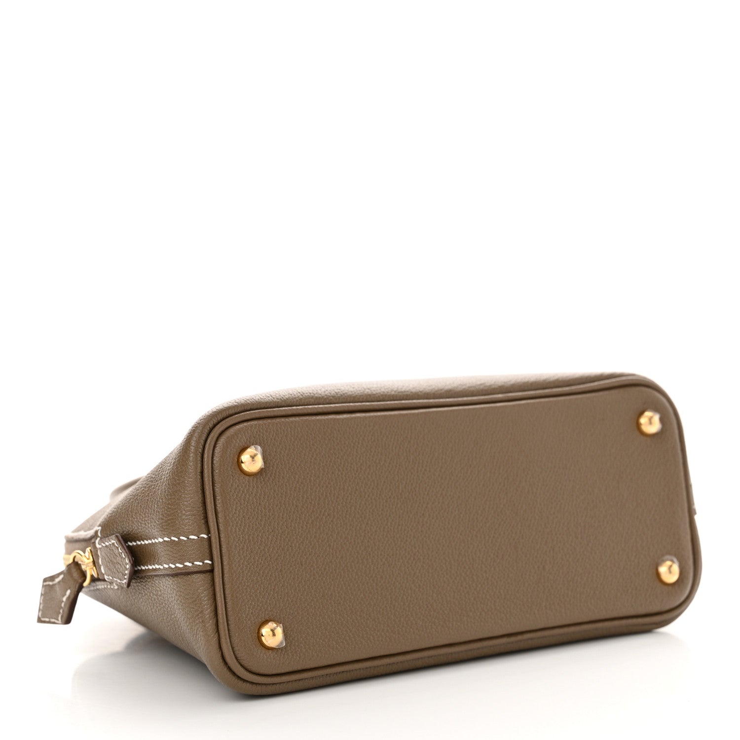 Hermes Chevre Mysore Mini 1923 Bolide Etoupe 4 of 11