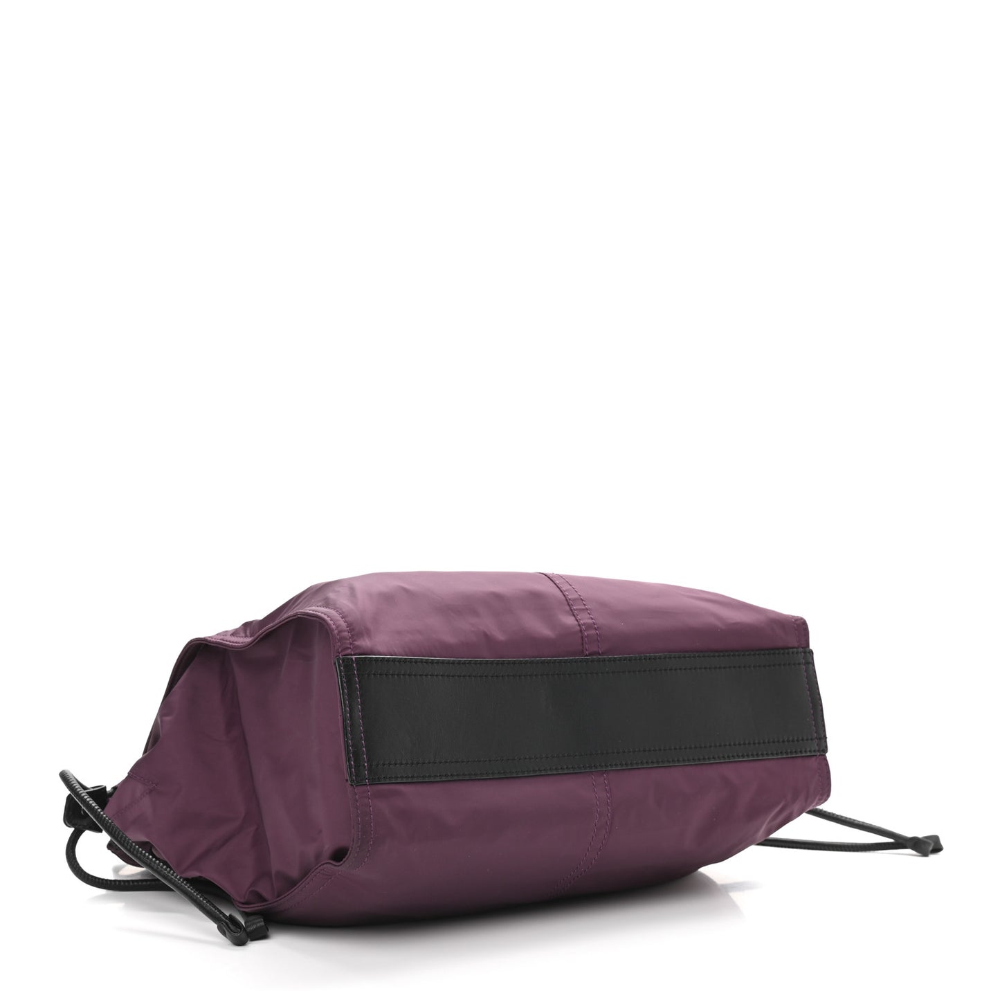 Nylon Small Buckleigh Packable Tote Purple