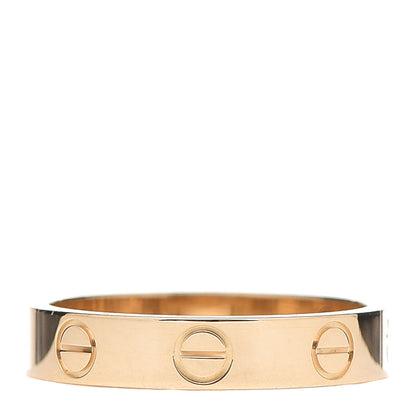 Cartier 18K Yellow Gold 3.5mm LOVE Wedding Band Ring 50 5.25 1 of 6