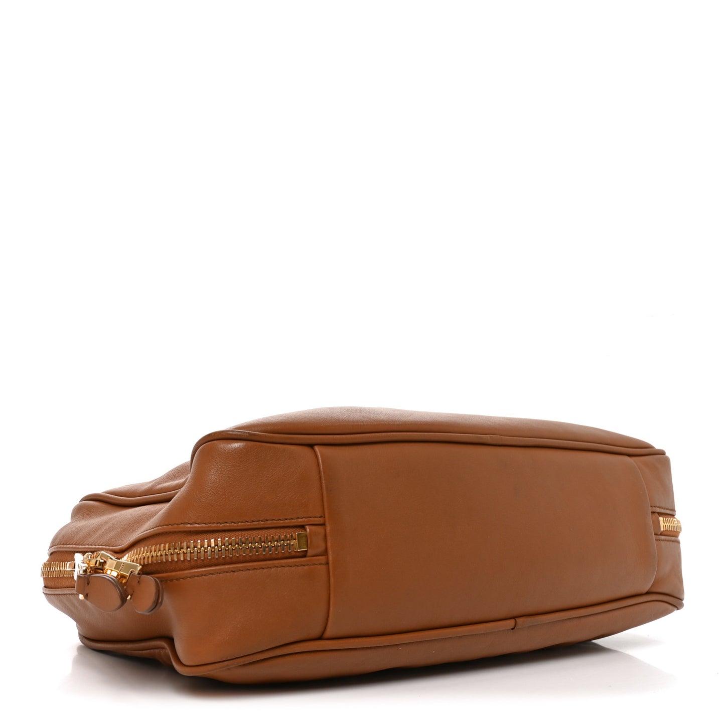 Soft Calf Softy Large Beau Top Handle Bag Cognac