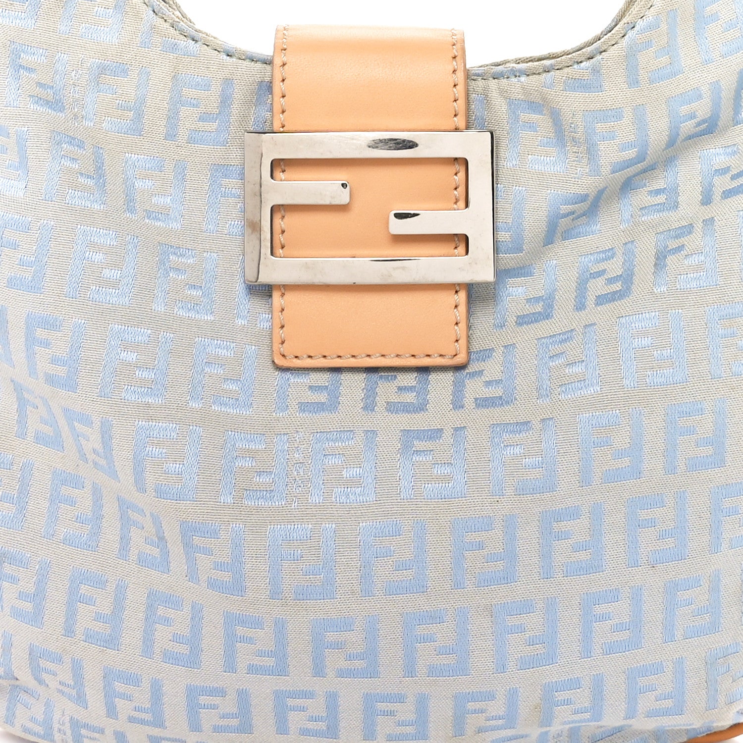 Fendi Zucchino Hobo Celeste Naturale 7 of 10