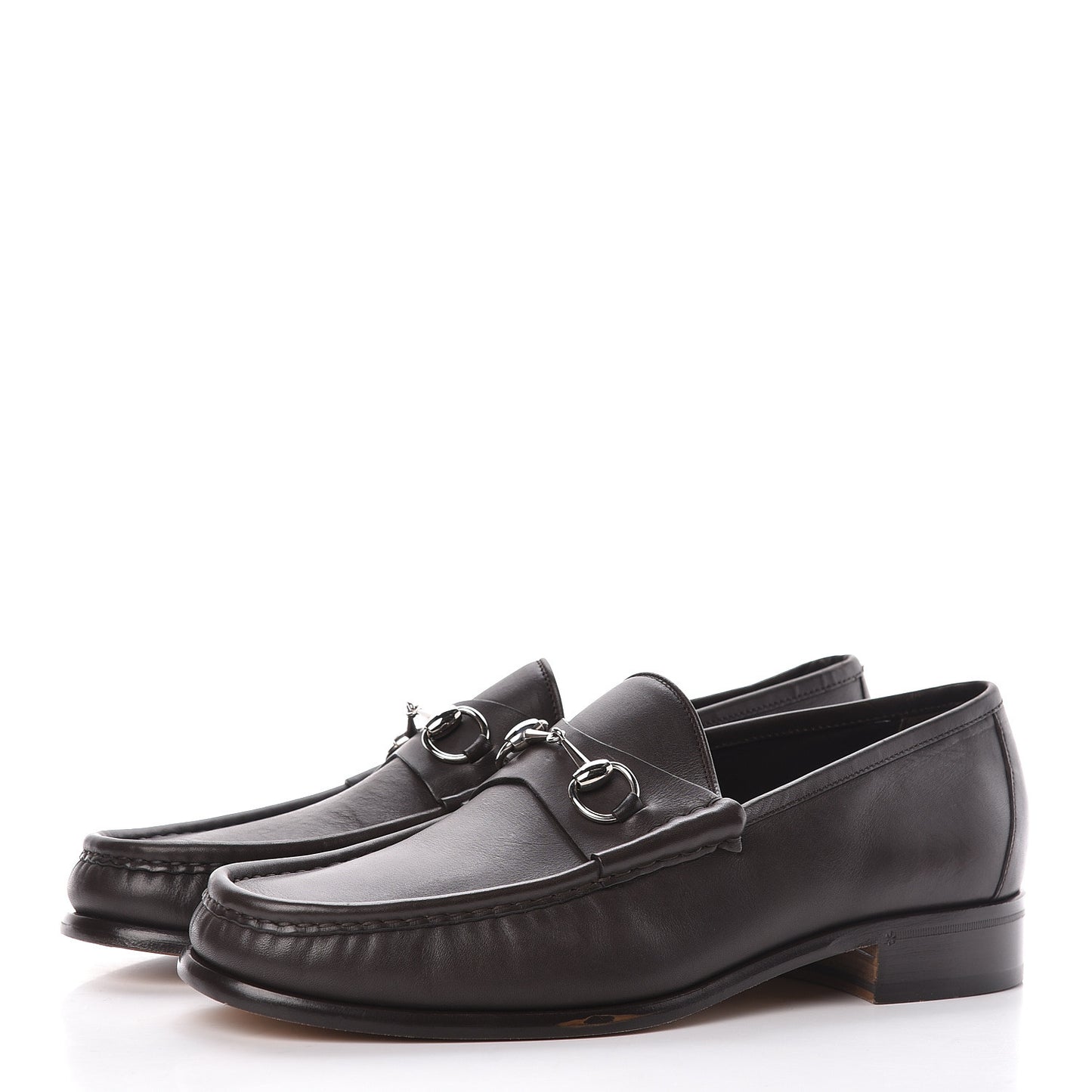 Calfskin Mens 1953 Horsebit Loafers 12 Marrone