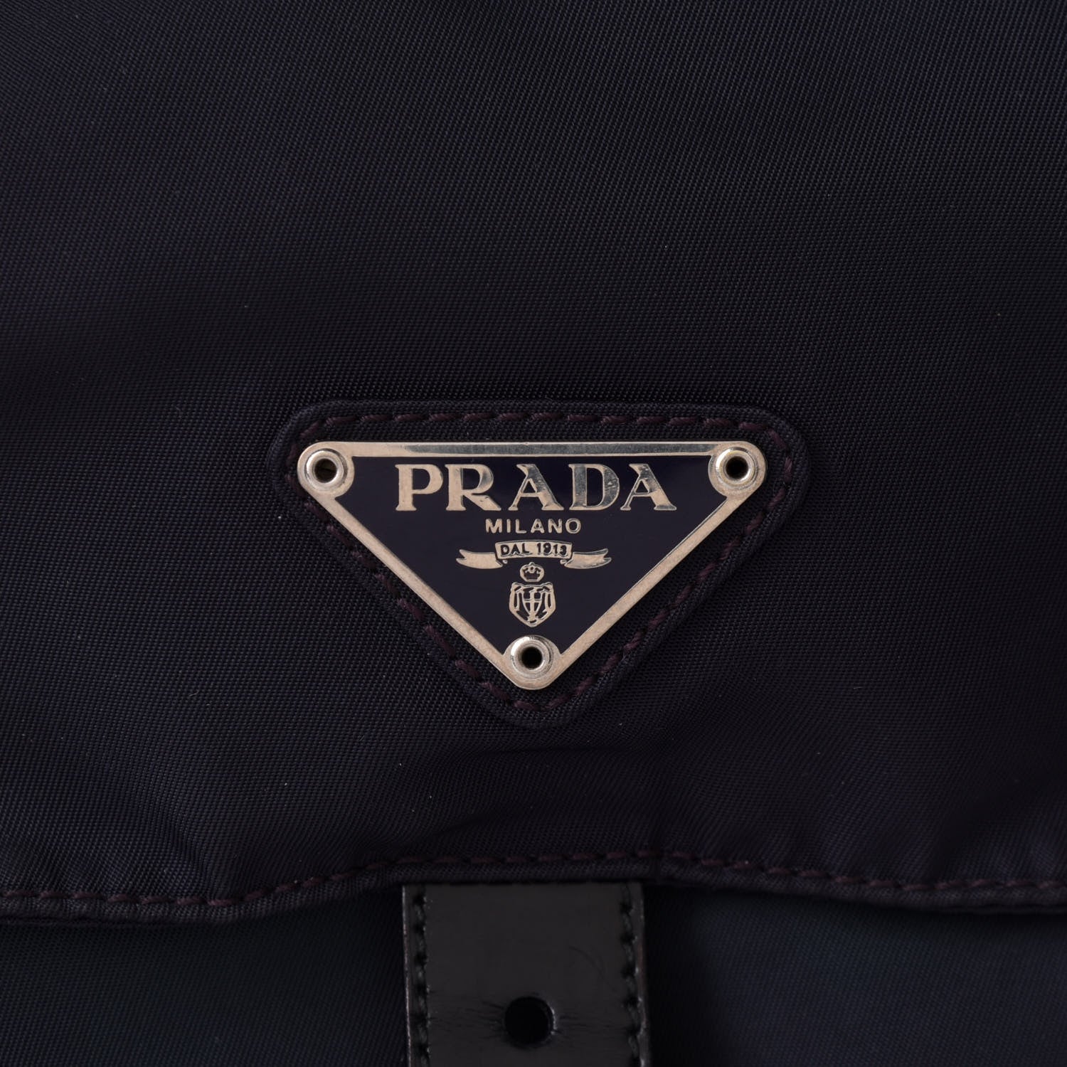Prada Nylon Vela Small Hunting Bag Navy 9 of 11