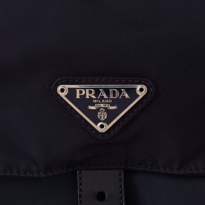 Prada Nylon Vela Small Hunting Bag Navy 9 of 11