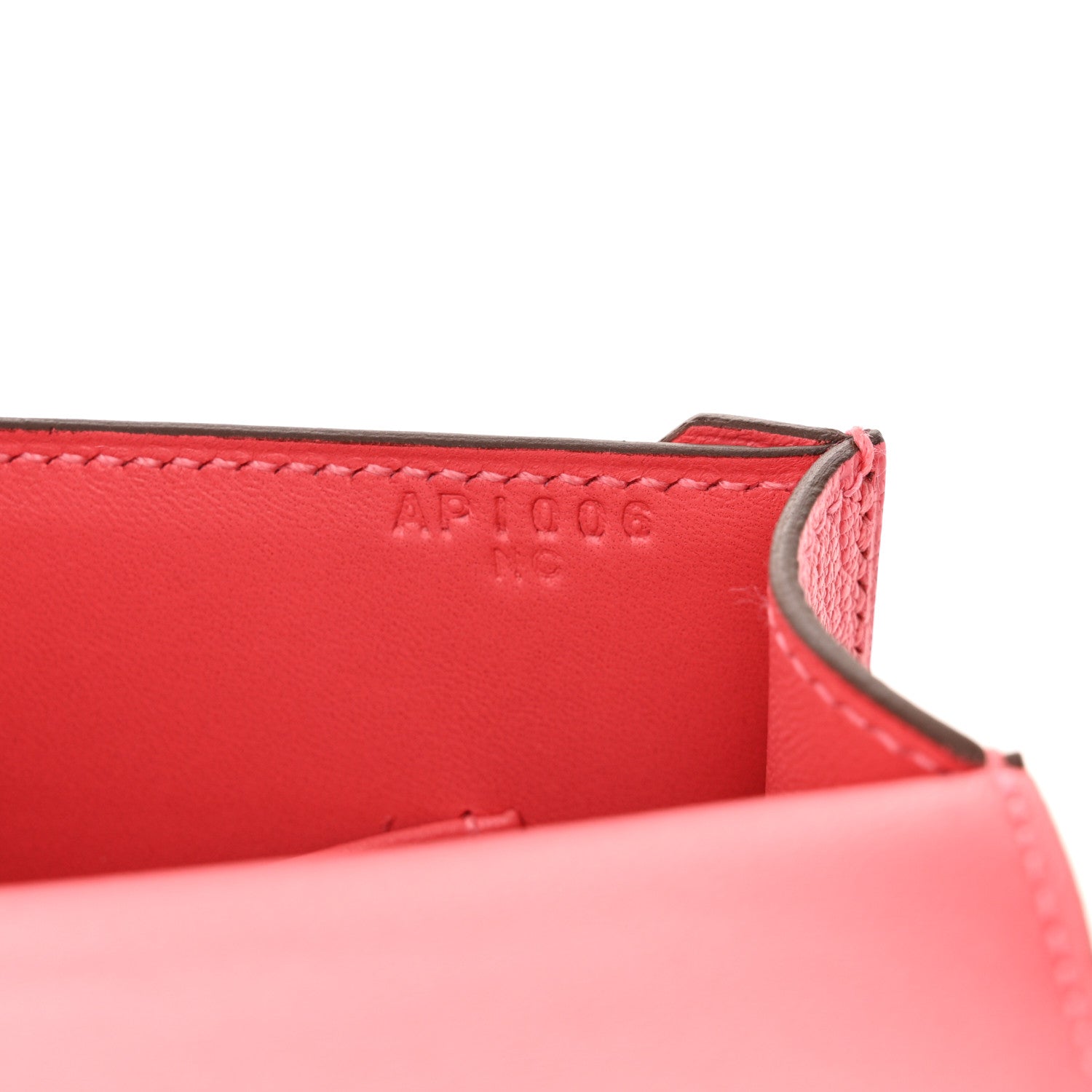 Hermes Chevre Mysore Mini Verrou Chaine Bag Rose Lipstick 7 of 10