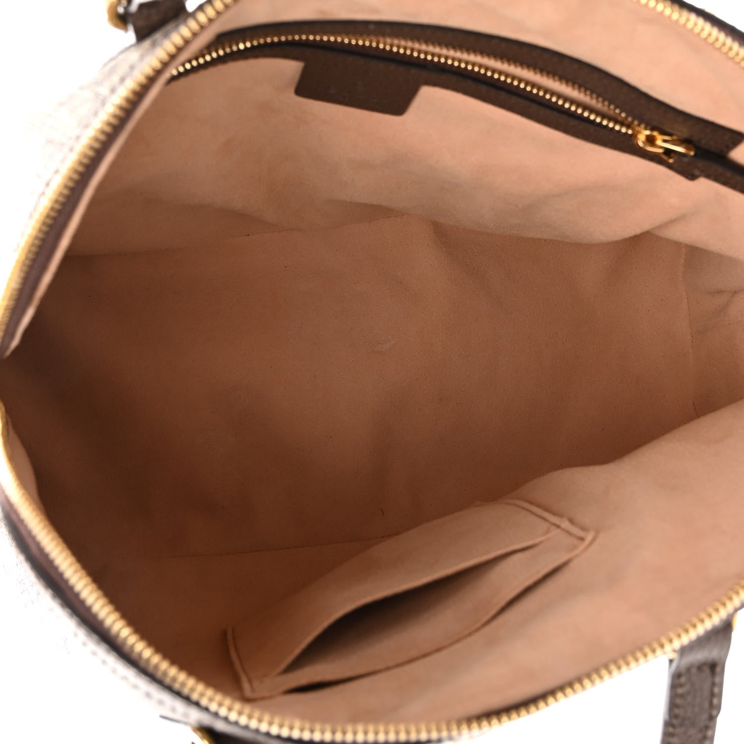 Gucci GG Supreme Monogram Web Medium Ophidia Top Handle Dome Bag Brown 5 of 12
