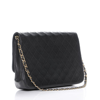 Chanel Lambskin Quilted Small Single Flap Black 3 of 8