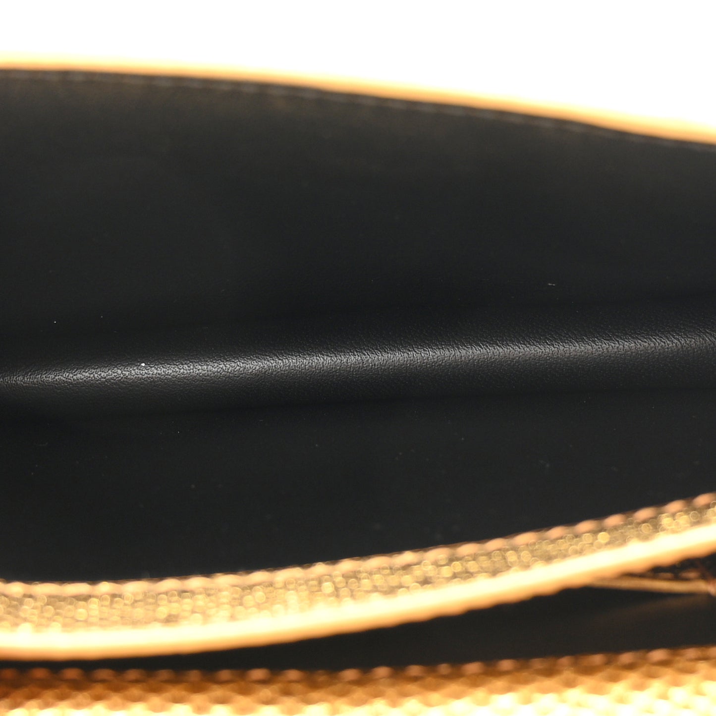 Metallic Karung Serpenti Forever Crossbody Gold