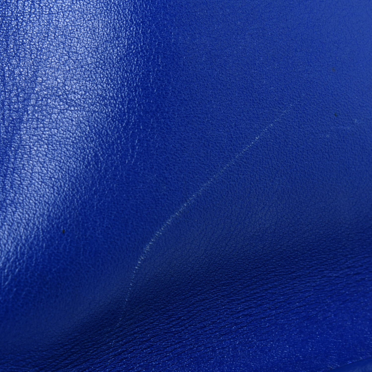 Saint Laurent Smooth Calfskin Small Monogram Cabas Blue Majorelle 14 of 30