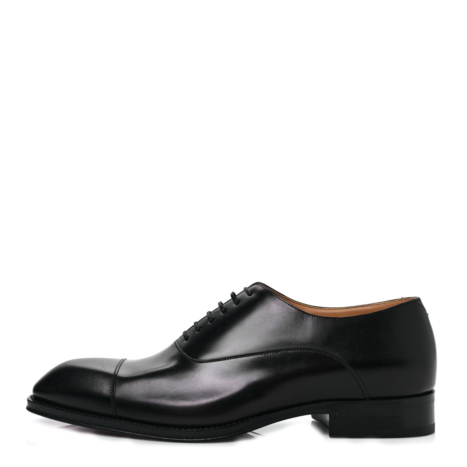 Louis Vuitton Calfskin Mens Vendome Richelieu 8 Black 1 of 8