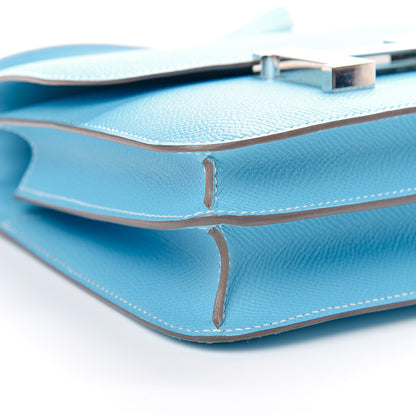 Hermes Epsom Constance 18 Celeste 9 of 11