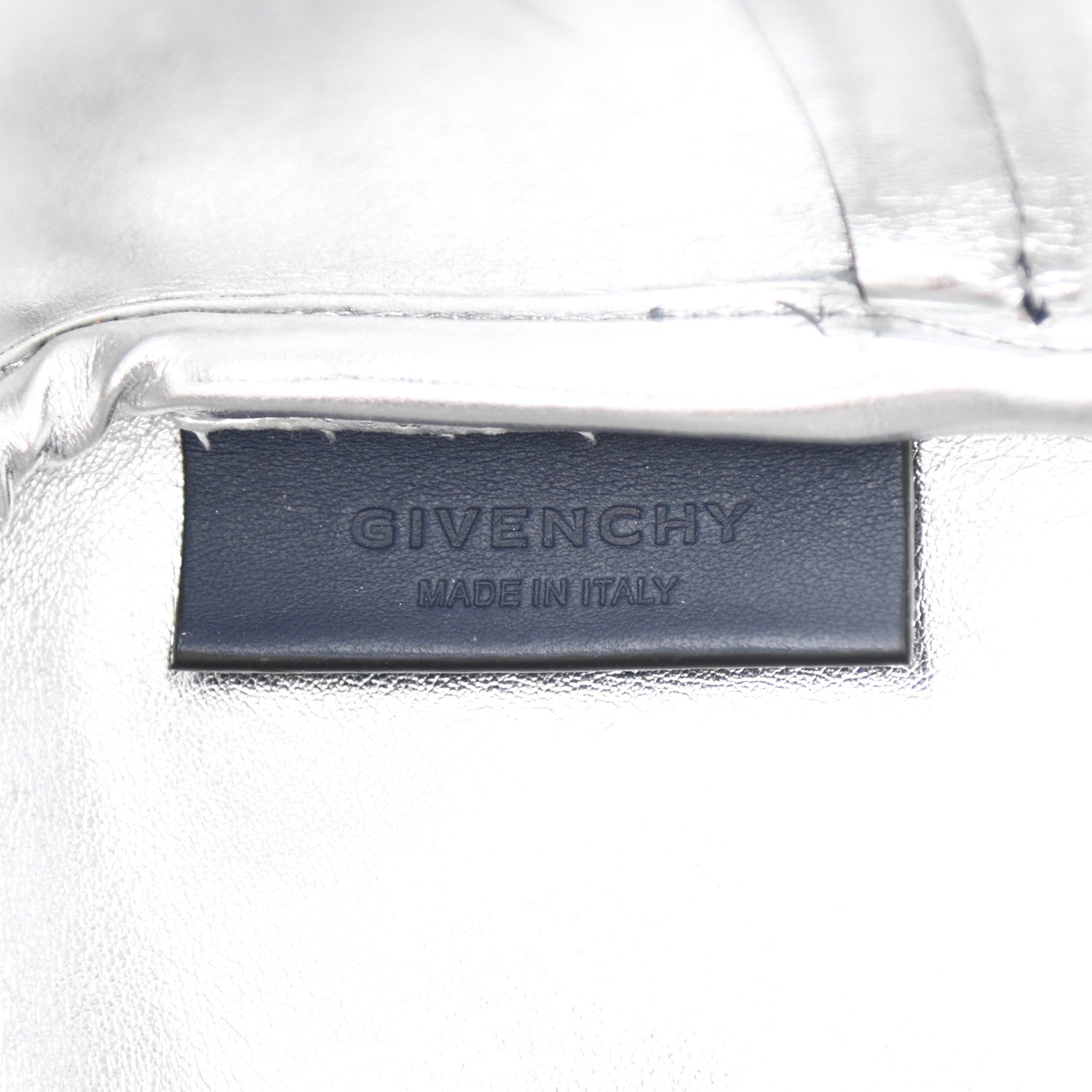 Givenchy Calfskin Large Antigona Tote Night Blue Silver 6 of 9