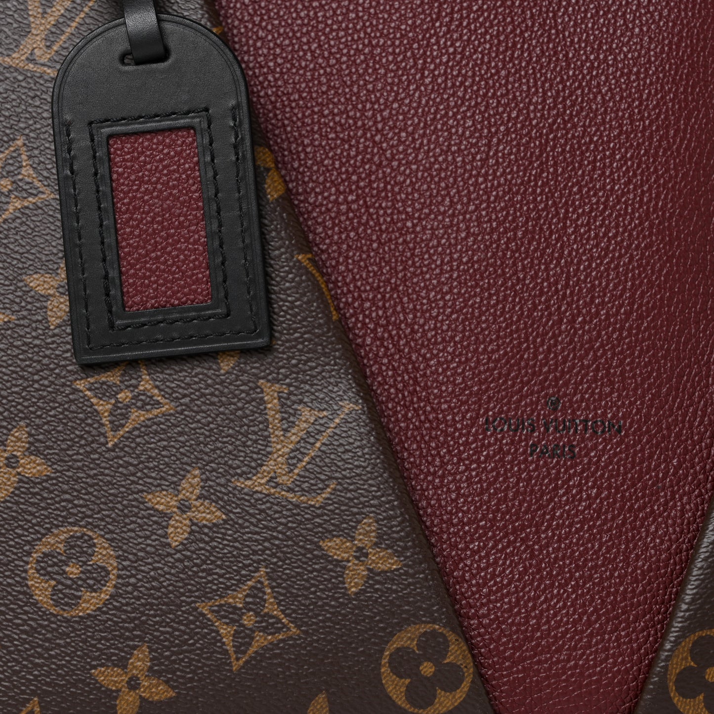 Monogram V Tote MM Bordeaux