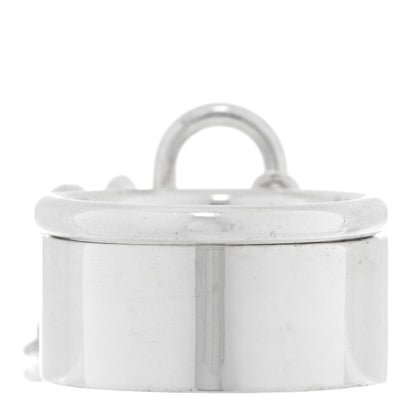 Hermes Sterling Silver Alpha Kelly Double Ring 50 5.25 3 of 5