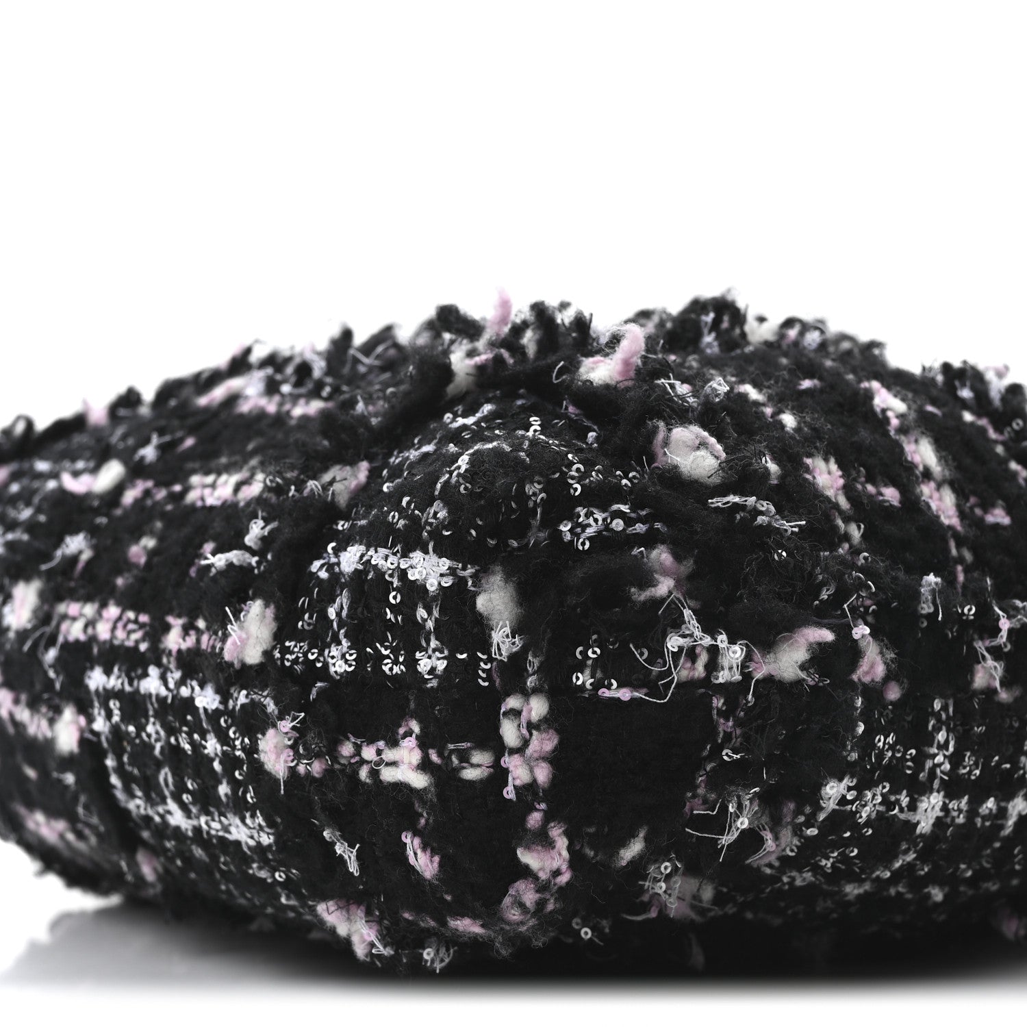 Chanel Tweed Patchwork Quilted Small Chanel 22 Black Pink White 11 of 11