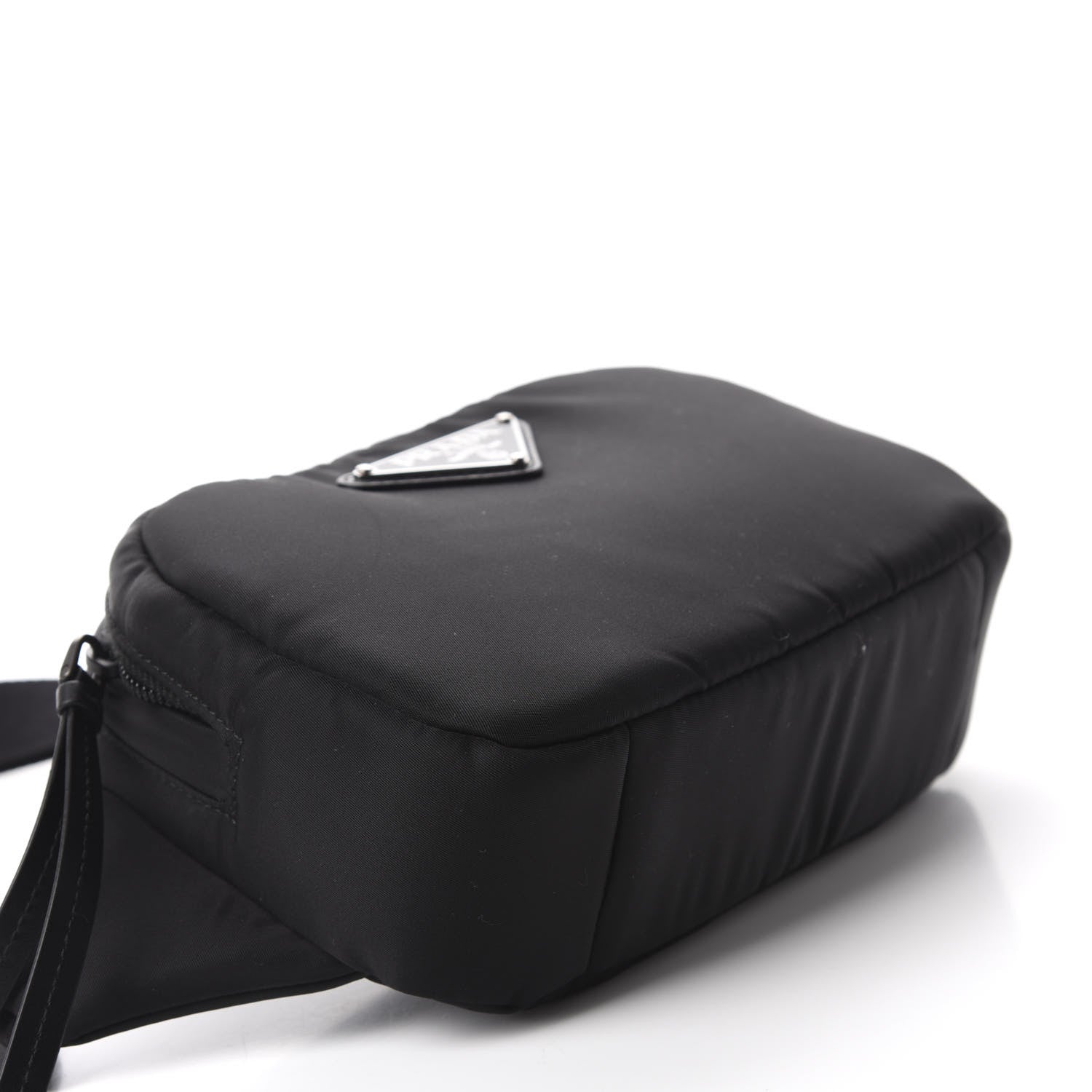 Prada Tessuto Nylon Soft Padded Belt Bag Black 4 of 9