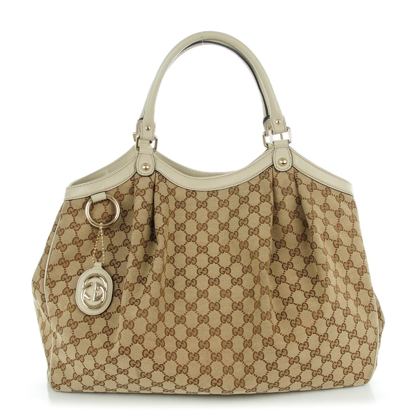 Monogram Large Sukey Tote Off White