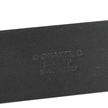 Chanel Calfskin Crystal CC Belt 75 30 Black 5 of 7