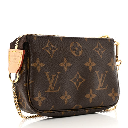 Louis Vuitton Monogram Mini Pochette Accessories 3 of 7