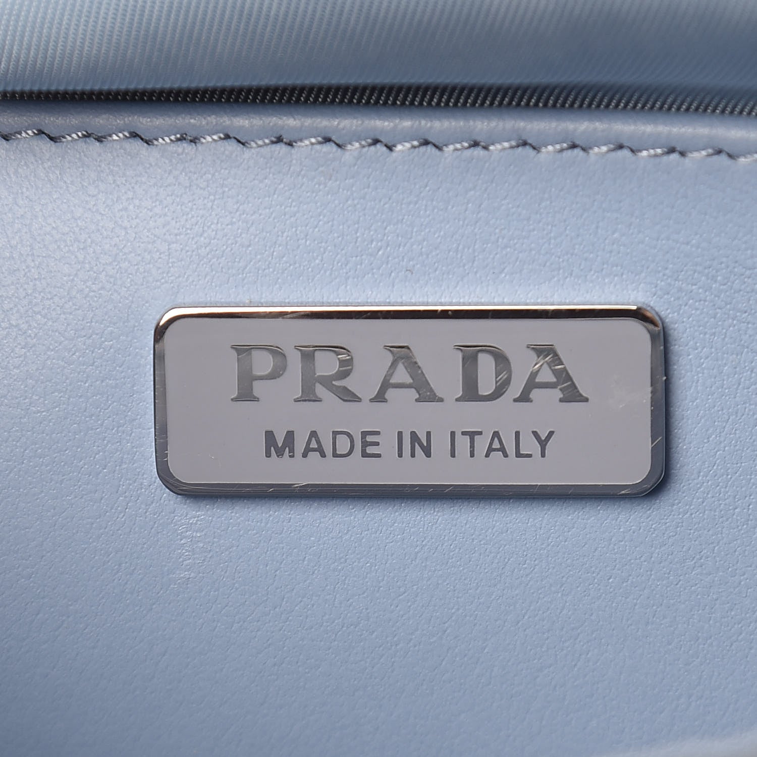 Prada Nylon Tessuto Studded Mini Etiquette Bag Black Astrale 8 of 10