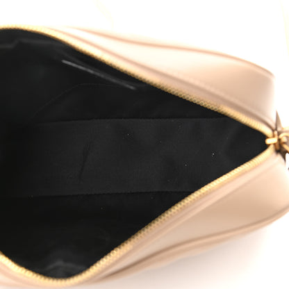 Saint Laurent Calfskin Matelasse Monogram Lou Camera Bag Dark Latte 5 of 10