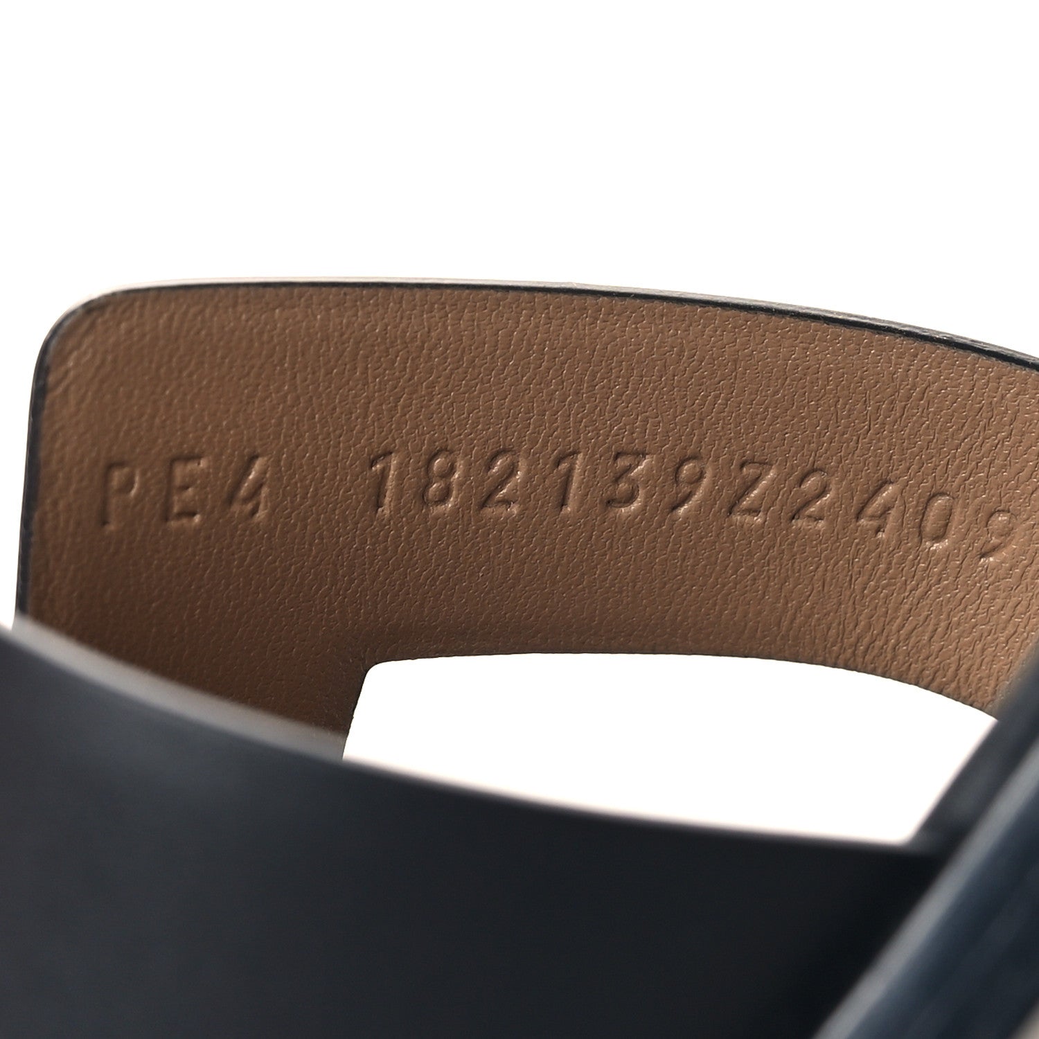 Hermes Calfskin Santorini Sandals 38.5 Black 7 of 10
