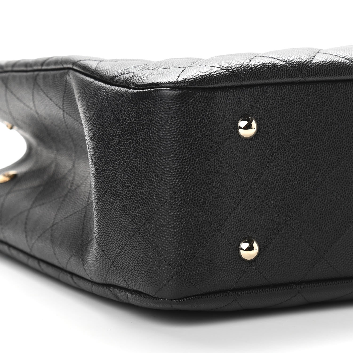 Chanel Caviar Quilted Large Shopping Tote Black 9 of 11