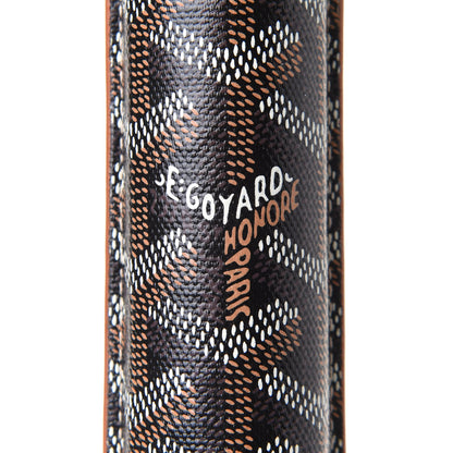 Goyard Goyardine Churchill Single Cigar Case Black Gold 14 of 17