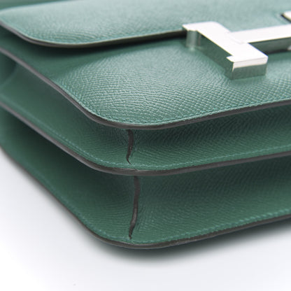 Hermes Epsom Constance 18 Vert Vertigo 8 of 10