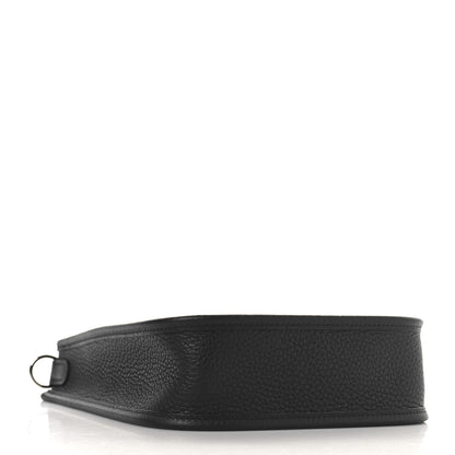 Hermes Taurillon Clemence Evelyne TPM Black 4 of 11
