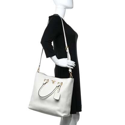 Prada Vitello Daino Tote Talco 2 of 17