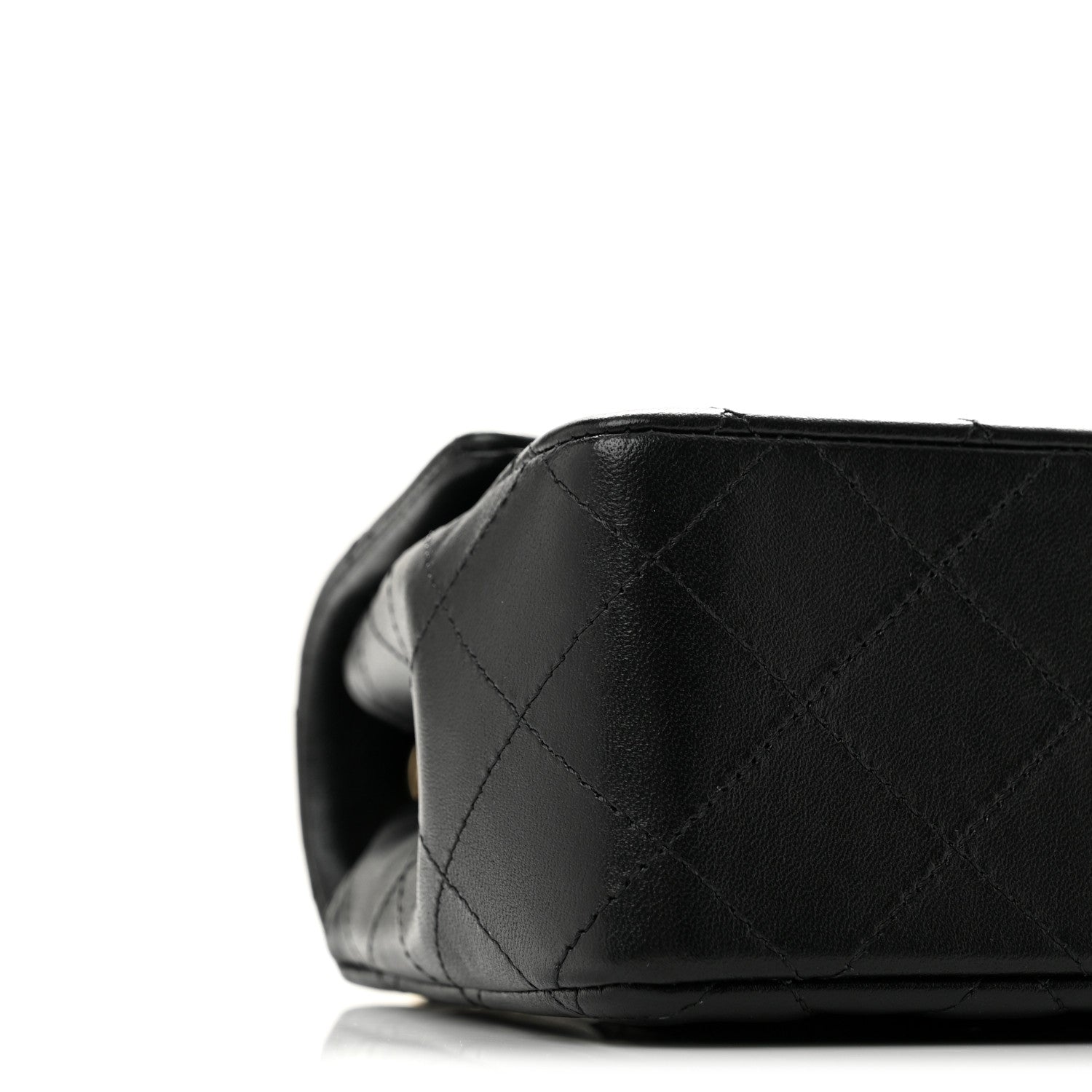 Chanel Lambskin Quilted Mini Rectangular Flap Black 8 of 11