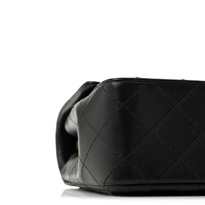 Chanel Lambskin Quilted Mini Rectangular Flap Black 8 of 11