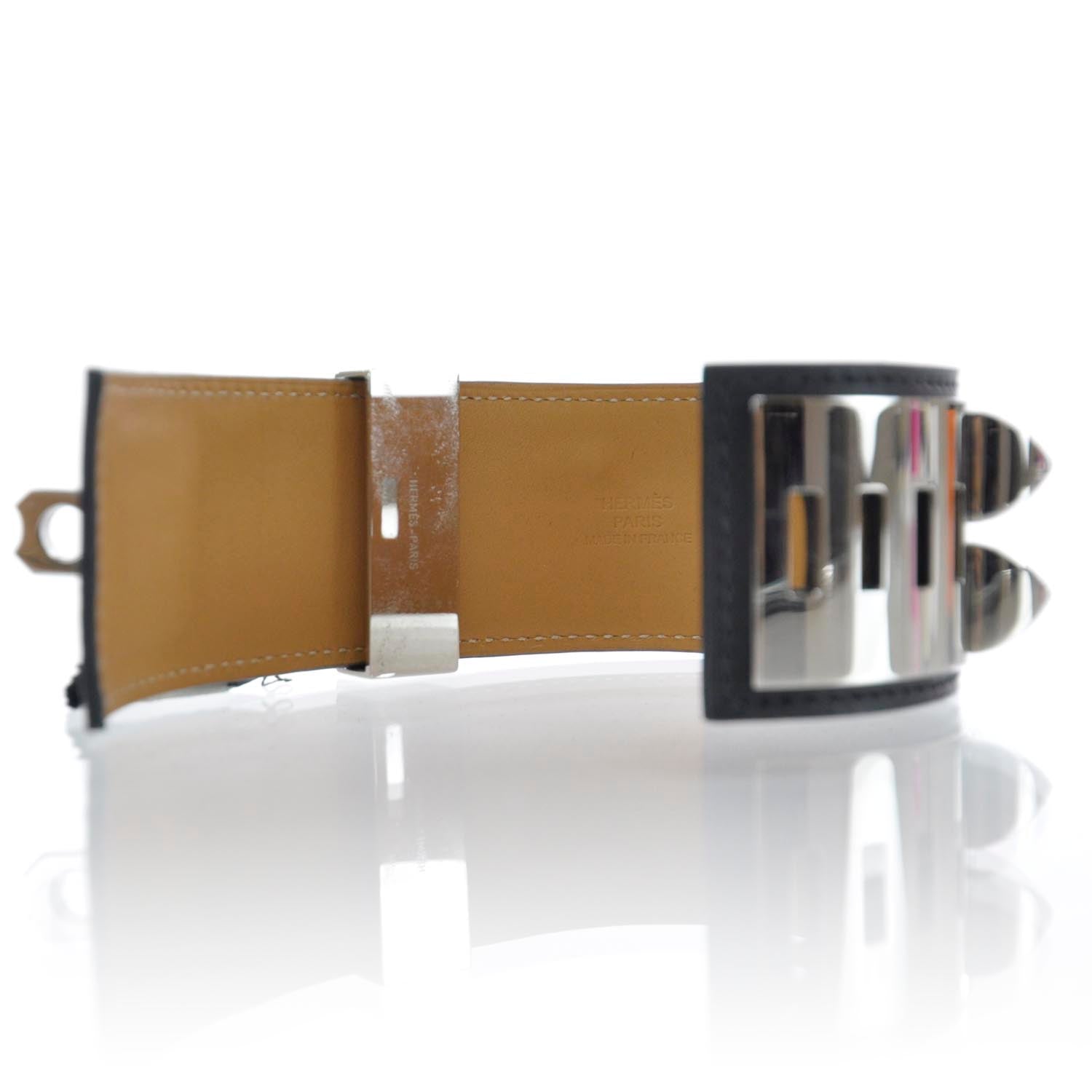 Hermes Chamonix Collier de Chien CDC Bracelet Black 3 of 7