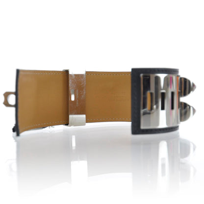 Hermes Chamonix Collier de Chien CDC Bracelet Black 3 of 7